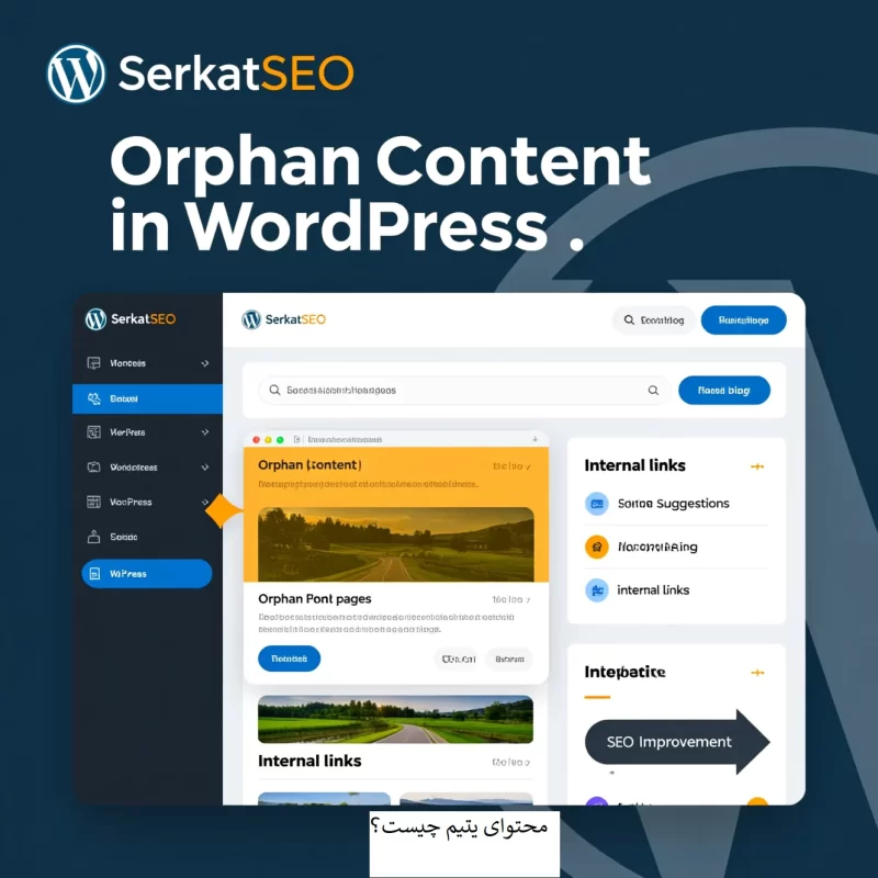 تاثیر محتوای یتیم بر روی سئو سایت