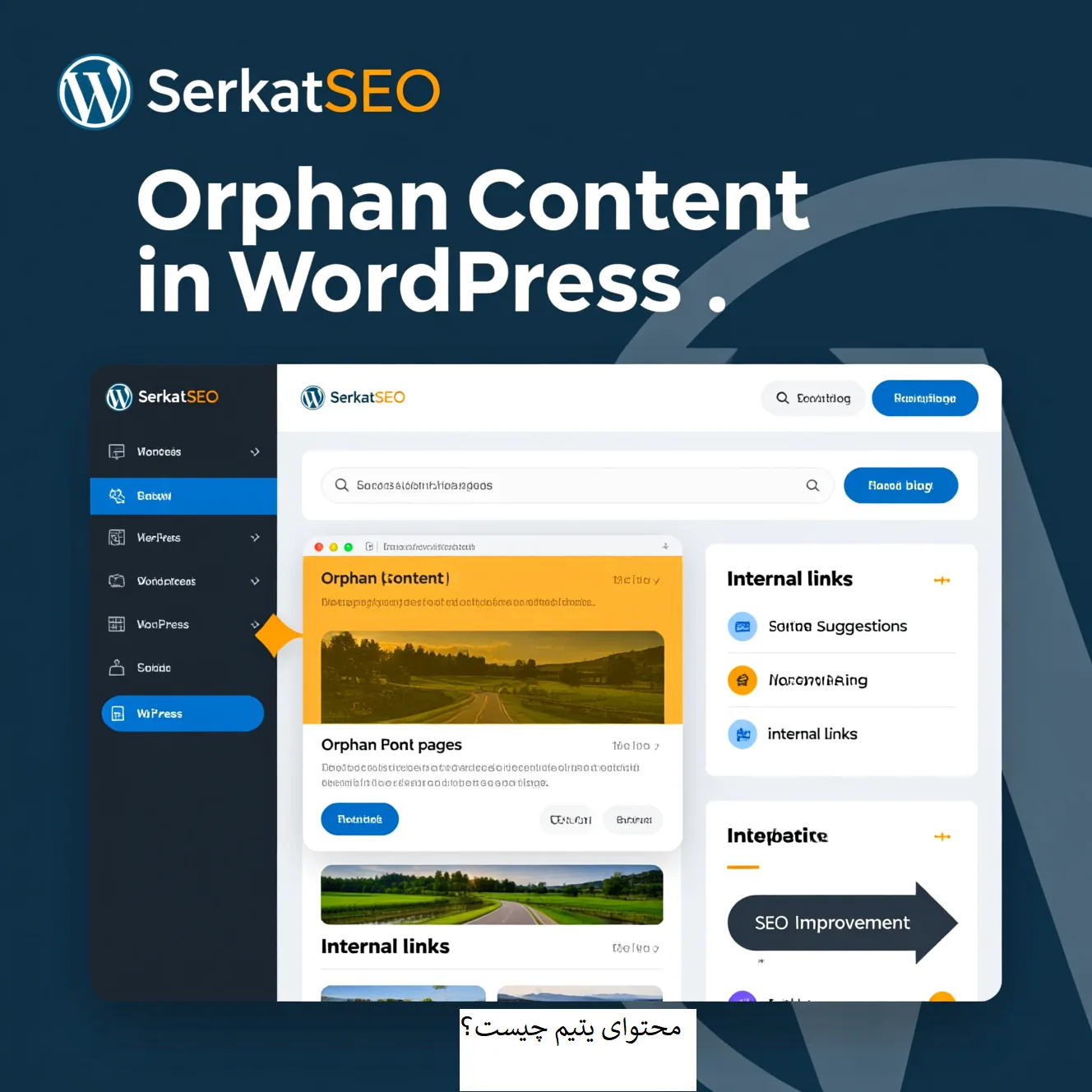 تاثیر محتوای یتیم بر روی سئو سایت
