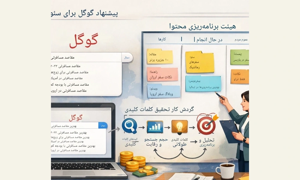 کاربرد ساجست گوگل برای SEO-شرکت سئو